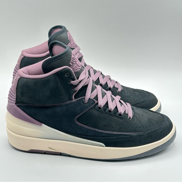Women’s Nike Air Jordan 2 Retro Off Noir Sky K Mauve DX4400 005 Size 8 - Picture 4 of 14